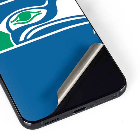 NFL Seattle Seahawks Retro Logo Galaxy S22 Skin