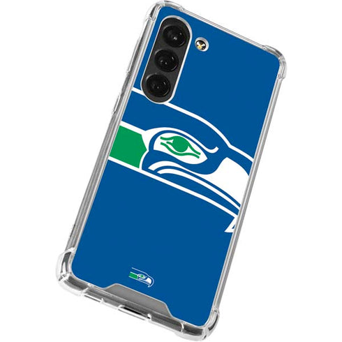 NFL Seattle Seahawks Retro Logo Galaxy S23 Clear Case