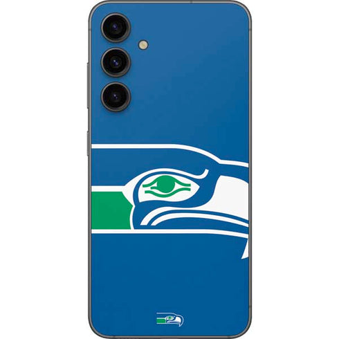 NFL Seattle Seahawks Retro Logo Galaxy S23 FE Skin