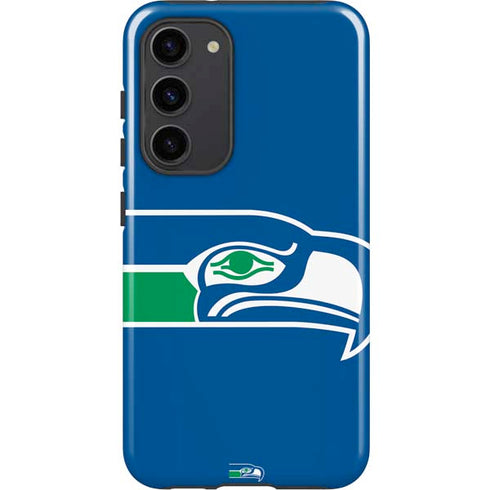 NFL Seattle Seahawks Retro Logo Galaxy S23 Plus Pro Case