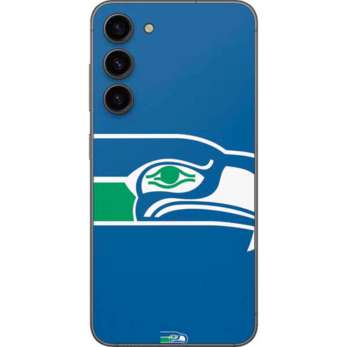 NFL Seattle Seahawks Retro Logo Galaxy S23 Plus Skin