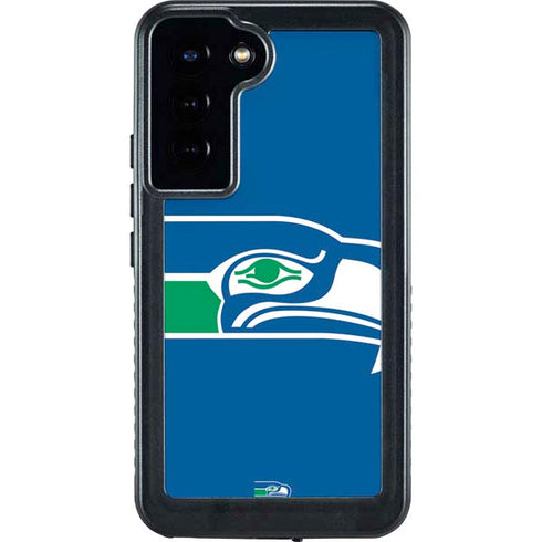 NFL Seattle Seahawks Retro Logo Galaxy S23 Plus Waterproof Case