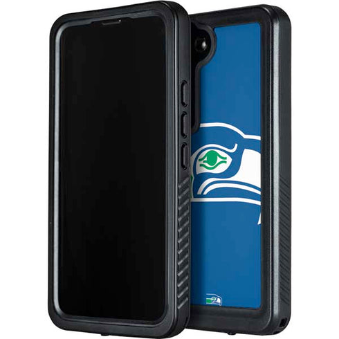 NFL Seattle Seahawks Retro Logo Galaxy S23 Plus Waterproof Case