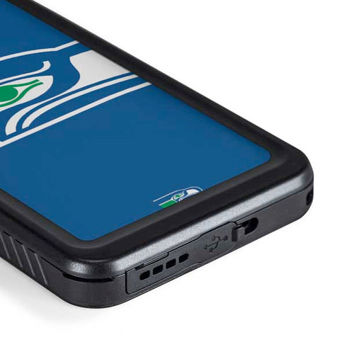 NFL Seattle Seahawks Retro Logo Galaxy S23 Plus Waterproof Case