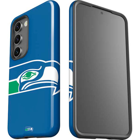 NFL Seattle Seahawks Retro Logo Galaxy S23 Pro Case