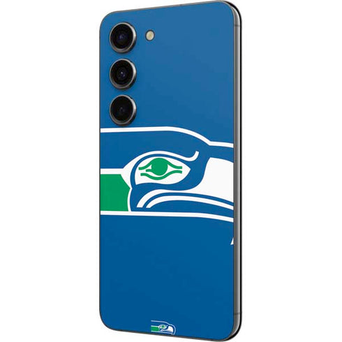 NFL Seattle Seahawks Retro Logo Galaxy S23 Skin