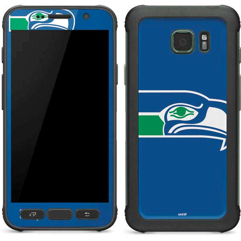 NFL Seattle Seahawks Retro Logo Galaxy S7 Active Skin