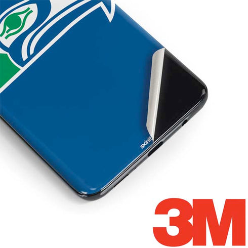 NFL Seattle Seahawks Retro Logo Galaxy S9 Plus Skin