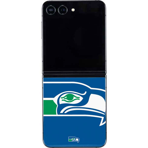 NFL Seattle Seahawks Retro Logo Galaxy Z Flip5 5G Skin
