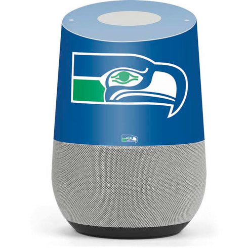 NFL Seattle Seahawks Retro Logo Google Home Skin