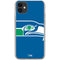 NFL Seattle Seahawks Retro Logo iPhone 11 Clear Case