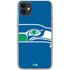 NFL Seattle Seahawks Retro Logo iPhone 11 Clear Case