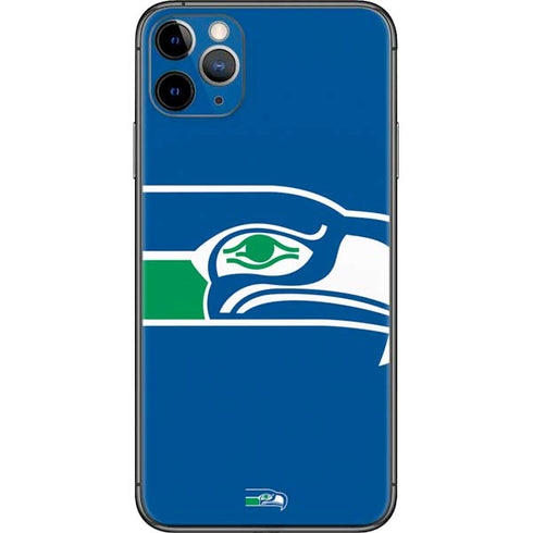 NFL Seattle Seahawks Retro Logo iPhone 11 Pro Max Skin