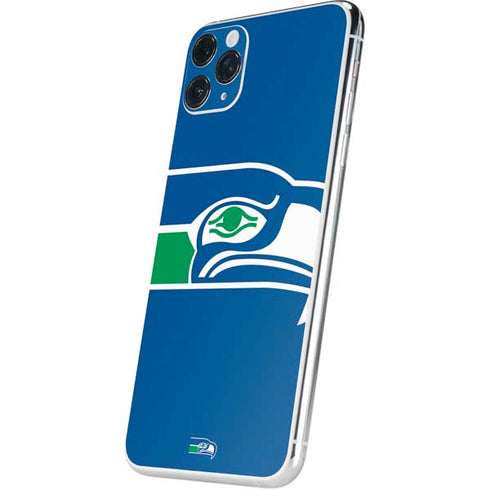 NFL Seattle Seahawks Retro Logo iPhone 11 Pro Max Skin