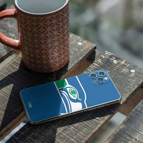 NFL Seattle Seahawks Retro Logo iPhone 11 Pro Max Skin