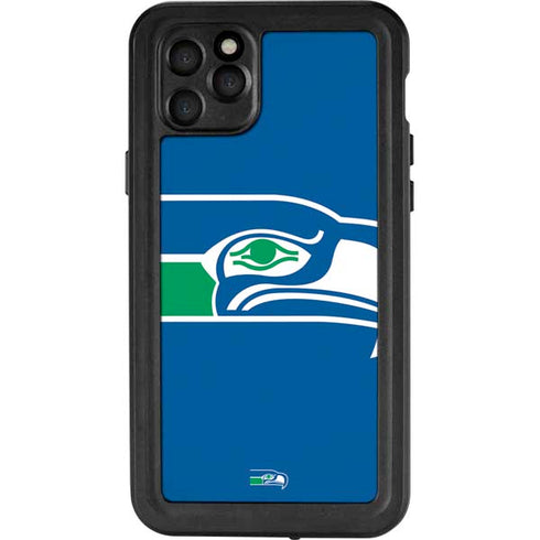 NFL Seattle Seahawks Retro Logo iPhone 11 Pro Max Waterproof Case