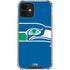 NFL Seattle Seahawks Retro Logo iPhone 12 Mini Clear Case