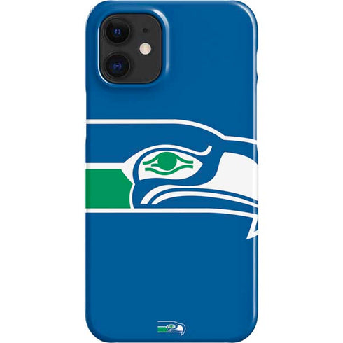 NFL Seattle Seahawks Retro Logo iPhone 12 Mini Lite Case
