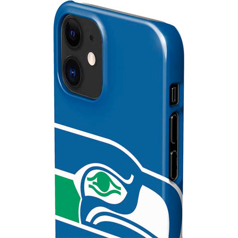 NFL Seattle Seahawks Retro Logo iPhone 12 Mini Lite Case