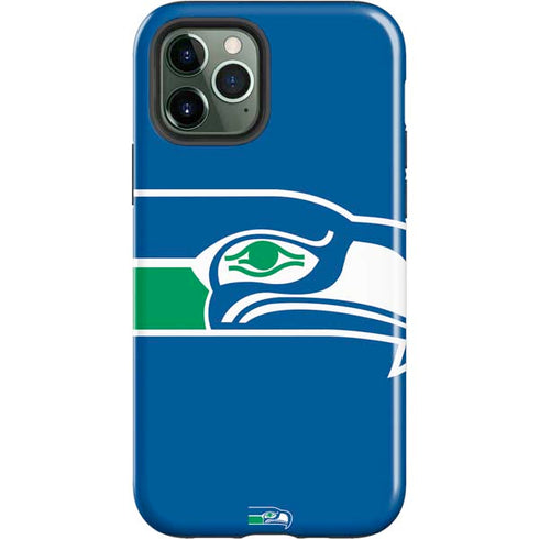 NFL Seattle Seahawks Retro Logo iPhone 12 Pro Max Impact Case