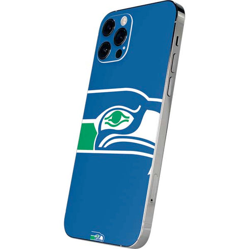 NFL Seattle Seahawks Retro Logo iPhone 12 Pro Max Skin