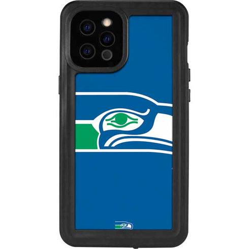 NFL Seattle Seahawks Retro Logo iPhone 12 Pro Max Waterproof Case