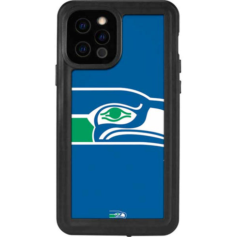 NFL Seattle Seahawks Retro Logo iPhone 12 Pro Waterproof Case