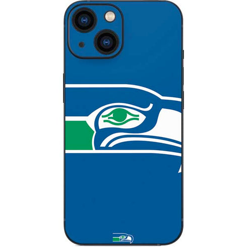NFL Seattle Seahawks Retro Logo iPhone 13 Mini Skin