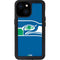 NFL Seattle Seahawks Retro Logo iPhone 13 Mini Waterproof Case