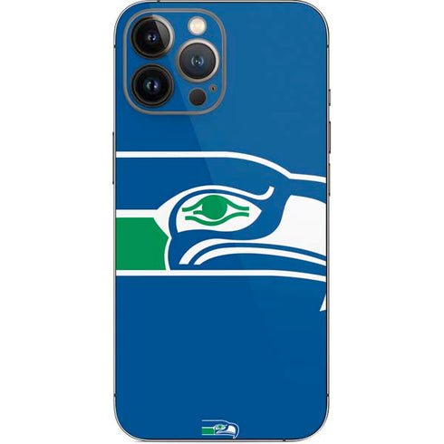NFL Seattle Seahawks Retro Logo iPhone 13 Pro Max Skin