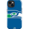 NFL Seattle Seahawks Retro Logo iPhone 14 Plus Impact Case