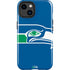 NFL Seattle Seahawks Retro Logo iPhone 14 Plus Impact Case