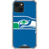 NFL Seattle Seahawks Retro Logo iPhone 14 Plus Clear Case
