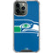 NFL Seattle Seahawks Retro Logo iPhone 14 Pro Max Clear Case