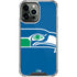 NFL Seattle Seahawks Retro Logo iPhone 14 Pro Max Clear Case