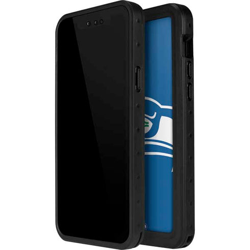 NFL Seattle Seahawks Retro Logo iPhone 14 Pro Max Waterproof Case