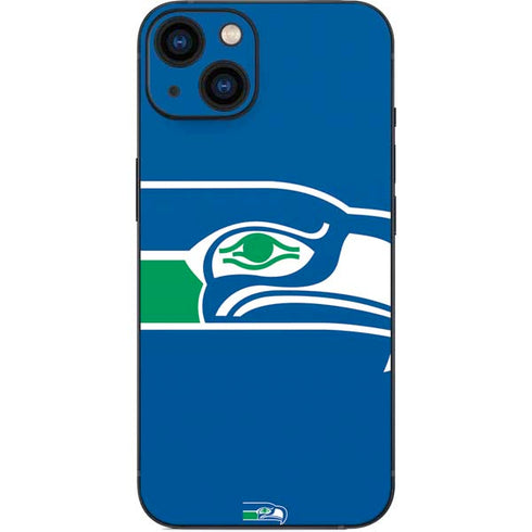 NFL Seattle Seahawks Retro Logo iPhone 14 Skin