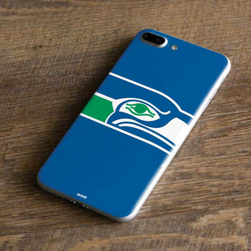 NFL Seattle Seahawks Retro Logo iPhone 8 Plus Skin