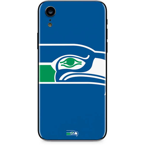 NFL Seattle Seahawks Retro Logo iPhone XR Skin