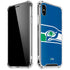 NFL Seattle Seahawks Retro Logo iPhone XS Max Clear Case