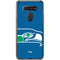 NFL Seattle Seahawks Retro Logo LG K51/Q51 Clear Case