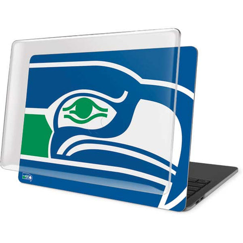 NFL Seattle Seahawks Retro Logo MacBook Pro 15in (2016-19) Case plus Skin