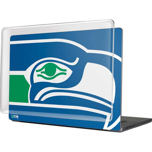 NFL Seattle Seahawks Retro Logo MacBook Pro 16in (2021-25) Case plus Skin