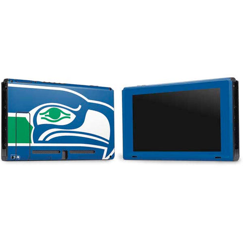 NFL Seattle Seahawks Retro Logo Nintendo Switch Bundle Skin