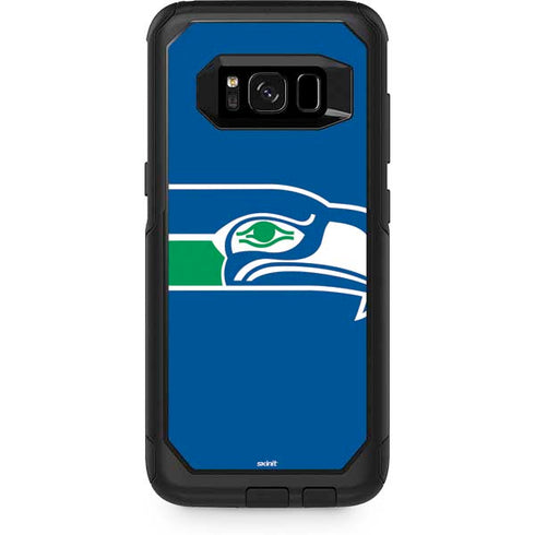NFL Seattle Seahawks Retro Logo Otterbox Commuter Galaxy Skin