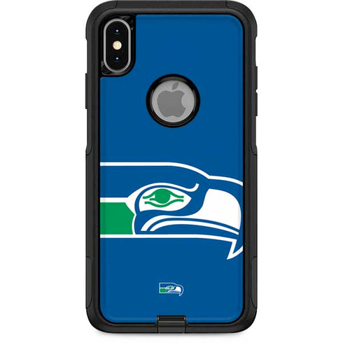 NFL Seattle Seahawks Retro Logo Otterbox Commuter iPhone Skin