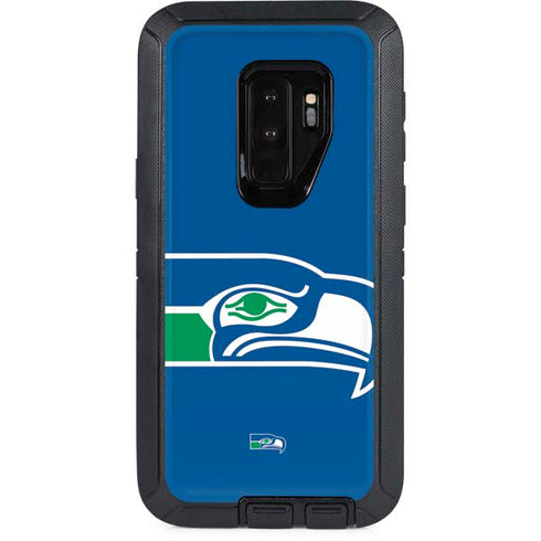 NFL Seattle Seahawks Retro Logo Otterbox Defender Galaxy Skin