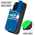 NFL Seattle Seahawks Retro Logo Otterbox Defender iPhone Skin