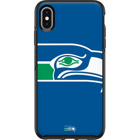 NFL Seattle Seahawks Retro Logo Otterbox Symmetry iPhone Skin