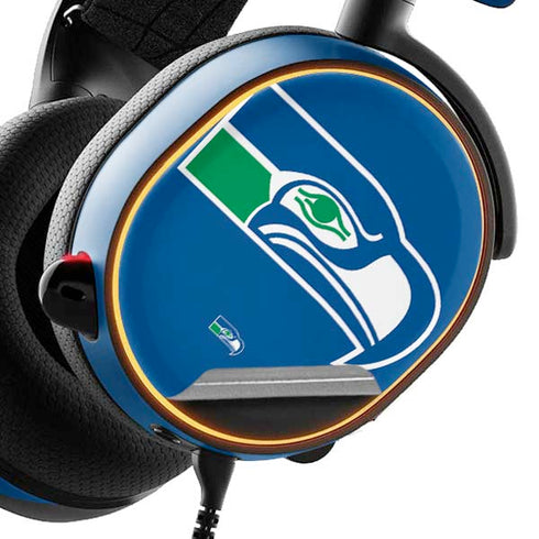 NFL Seattle Seahawks Retro Logo SteelSeries Arctis 5 Skin